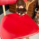 Chaise enfant Casala vintage rouge