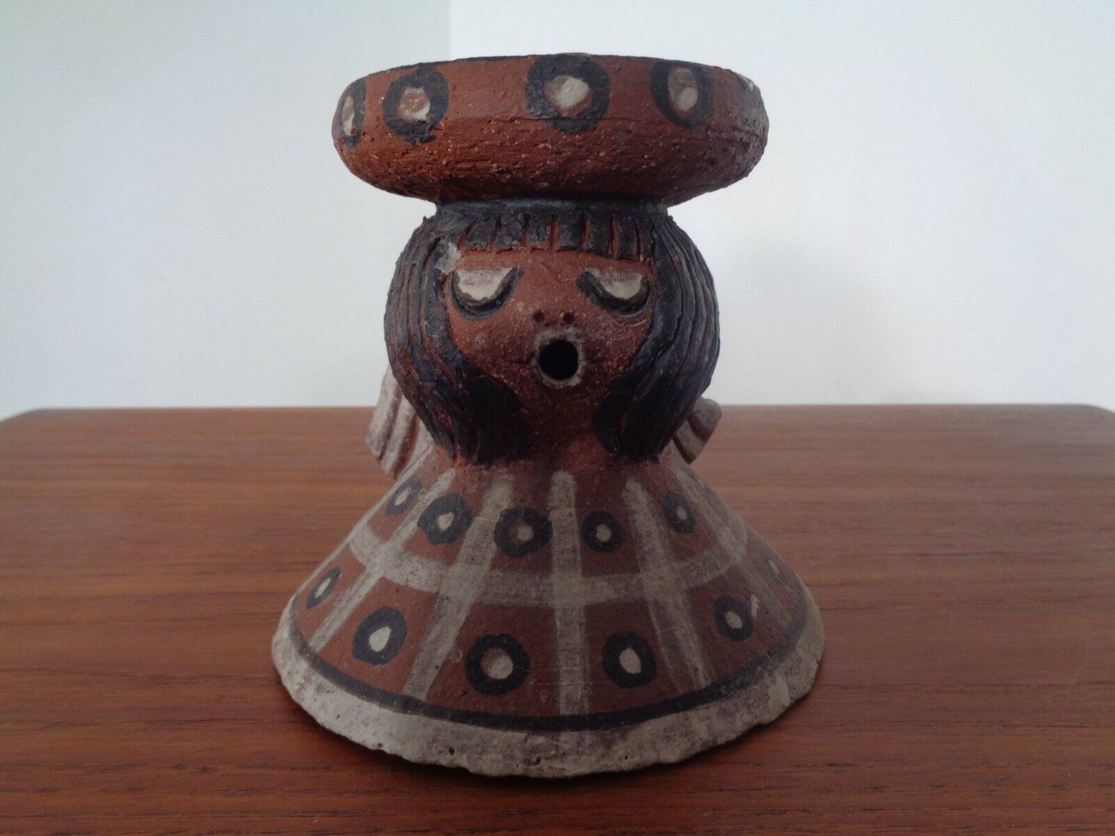 Mid-Century Ceramic Angel Candleholder by Gerhard Liebenthron, 1970s