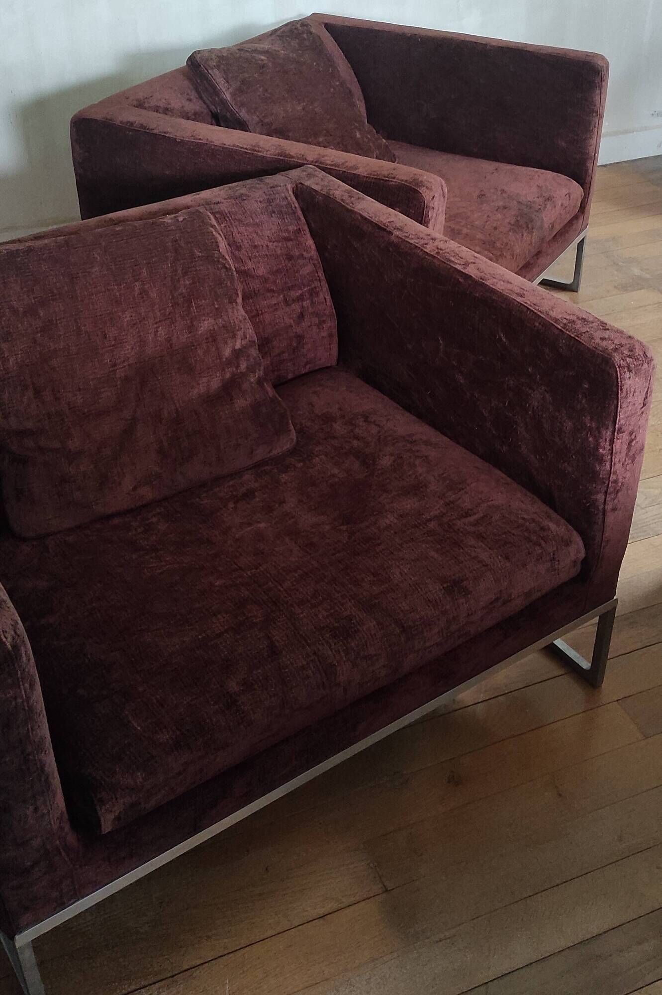 Paire de Fauteuils TIGHT de B&B Italia - Antonio Citterio