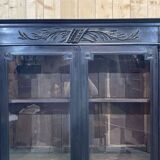 Napoleon III 19th century library in blackened wood