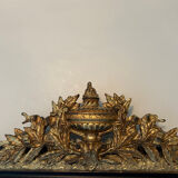 Superb Napoleon III mercury mirror – 115 cm – original gilding – X