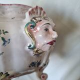 Antique 18th century Marseille earthenware planter by Veuve Perr