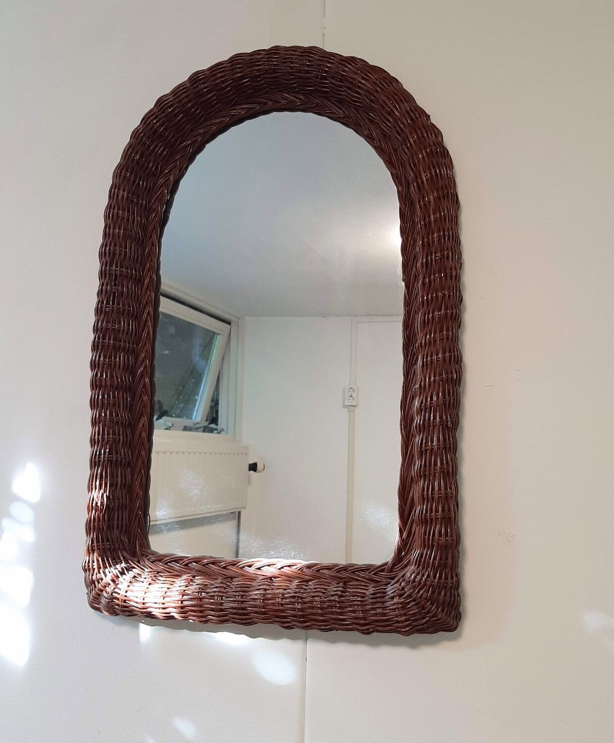 Vintage wall mirror Spain 1960