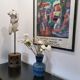 Blue vase by Aldo Londi