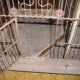 Old wooden bird cage