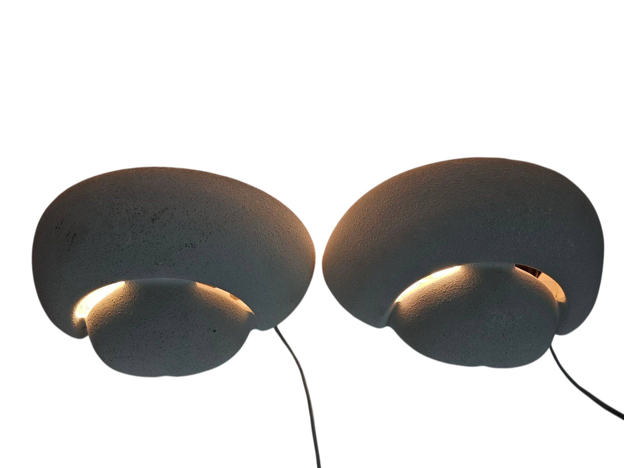 2 appliques en céramique par Ikea modèle V9704, années 90
