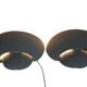 Ikea collectables - model V9704 - wall lamp(set) 2  - ceramic - 90's