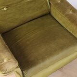 Pair of vintage velvet armchairs – 1960s