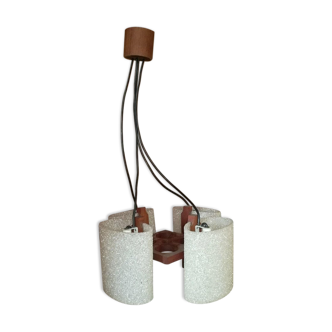 Suspension en verre granité scandinave