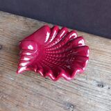 Verceram shell 1950s pocket tray or ashtray