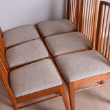 Set of six chairs, germany, 1960s