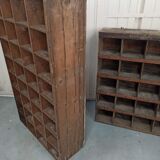 Duo of trade furniture sorting of the post shelf storage