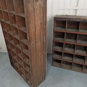 Duo of trade furniture sorting of the post shelf storage