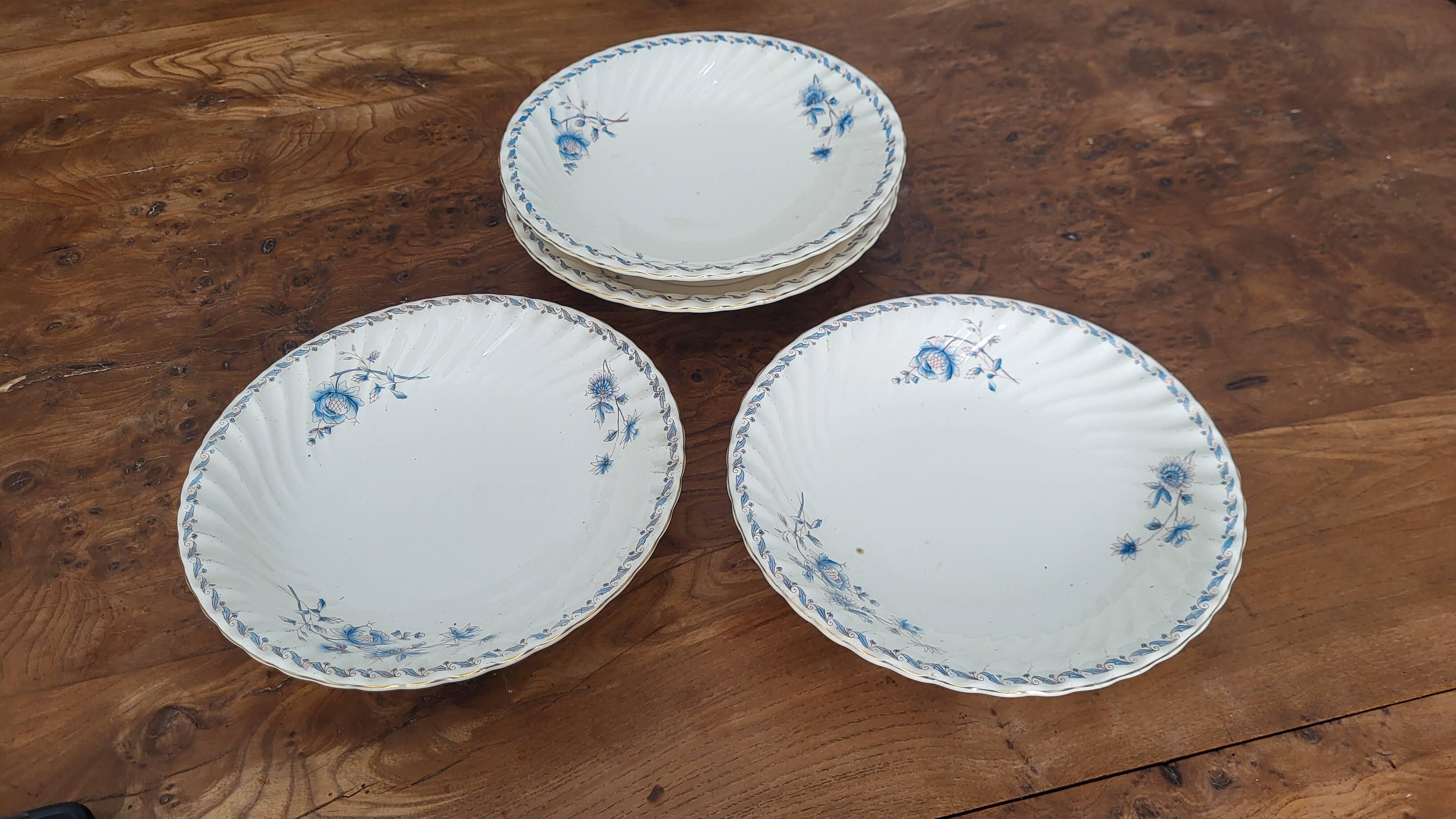 Petrus Regout 19th century dinner service 115 pieces