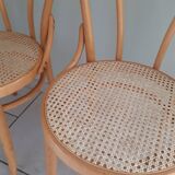 Duo of bistro chairs