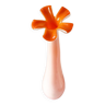 Vase, soliflore à collerette suggérant une fleur