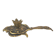 bronze or brass candle holder, cellar level