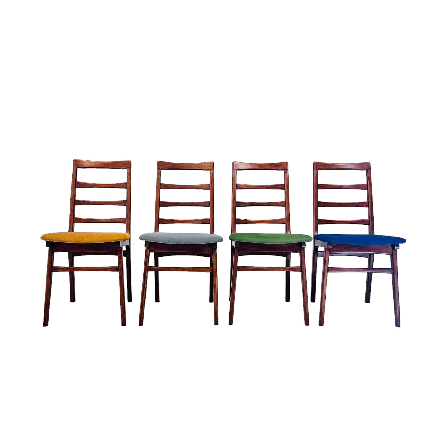 Four elegant chairs from the mid-20th century