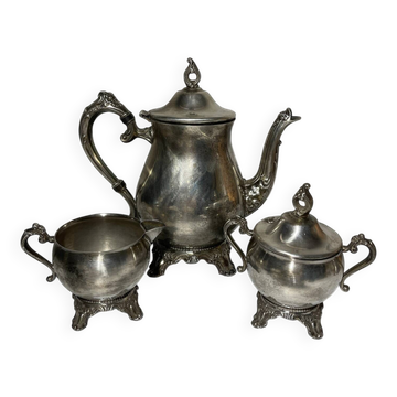 Vintage silver-plated tea service