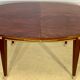 Table ovale en acajou style Empire