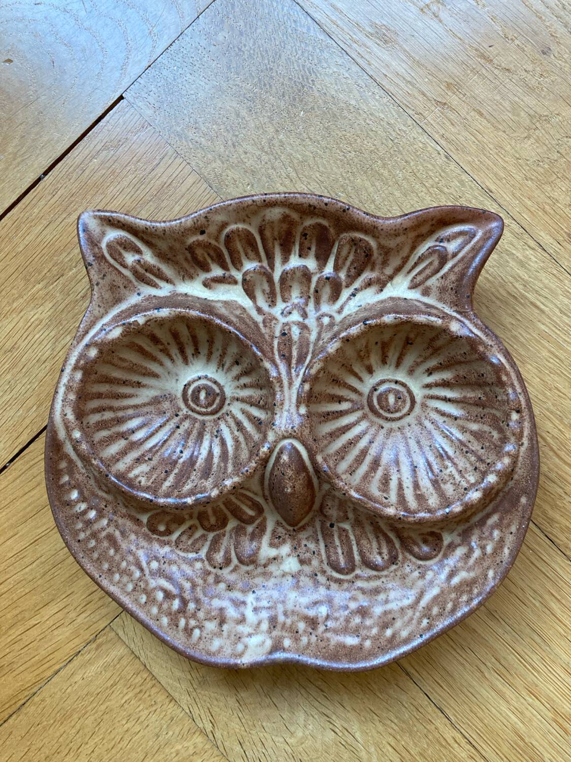 Vallauris ceramic owl or owl emptier