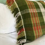 BHV - green square cushion