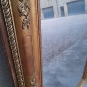 Miroir doré époque restauration 125x92