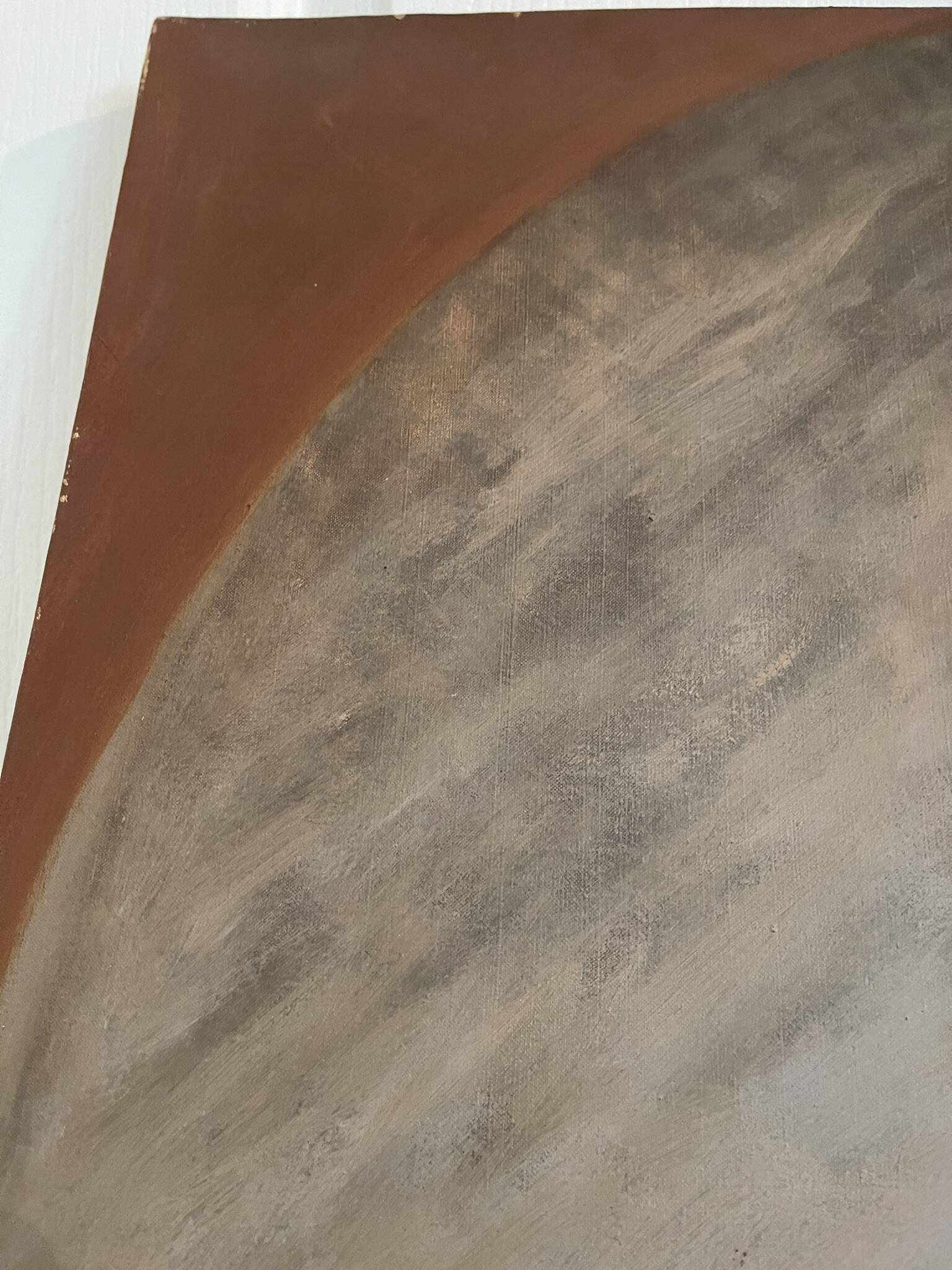 Tableau peinture huile toile portrait femme robe dentelle xixème 19ème merl