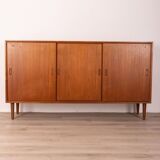 1970s vintage teak wood sideboard danish