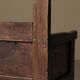 Banc de montagne en bois massif, Art populaire, Catalogne, XIXᵉ siècle