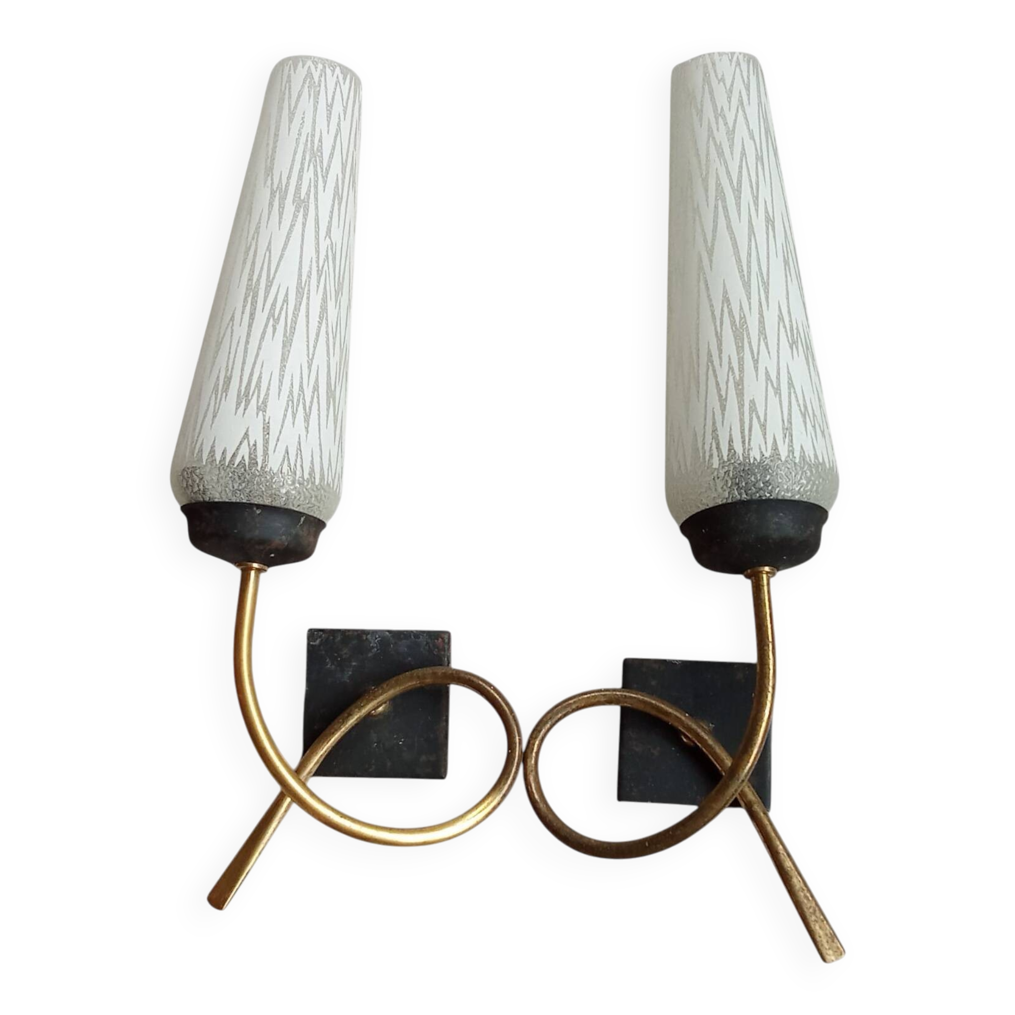Pair of vintage wall lights