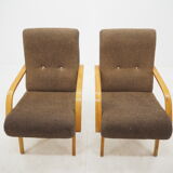 Pair of armchairs, Czechoslovakia, 1960
