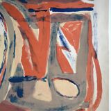 Bram VAN VELDE, Untitled, 1968. Original lithograph signed in pencil
