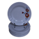 Set of 10 St Amand 7017 flat plates