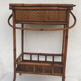 Portable bamboo worker furniture