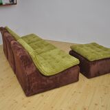 Corduroy modular sofa from DUX, 1970s