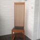 Lot de 4 chaises modèle Robie 1 de Frank Lloyd Wright pour Cassina 1990