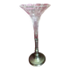 Art Deco cornucopia vase for single flowers