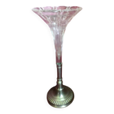 Art Deco cornucopia vase for single flowers
