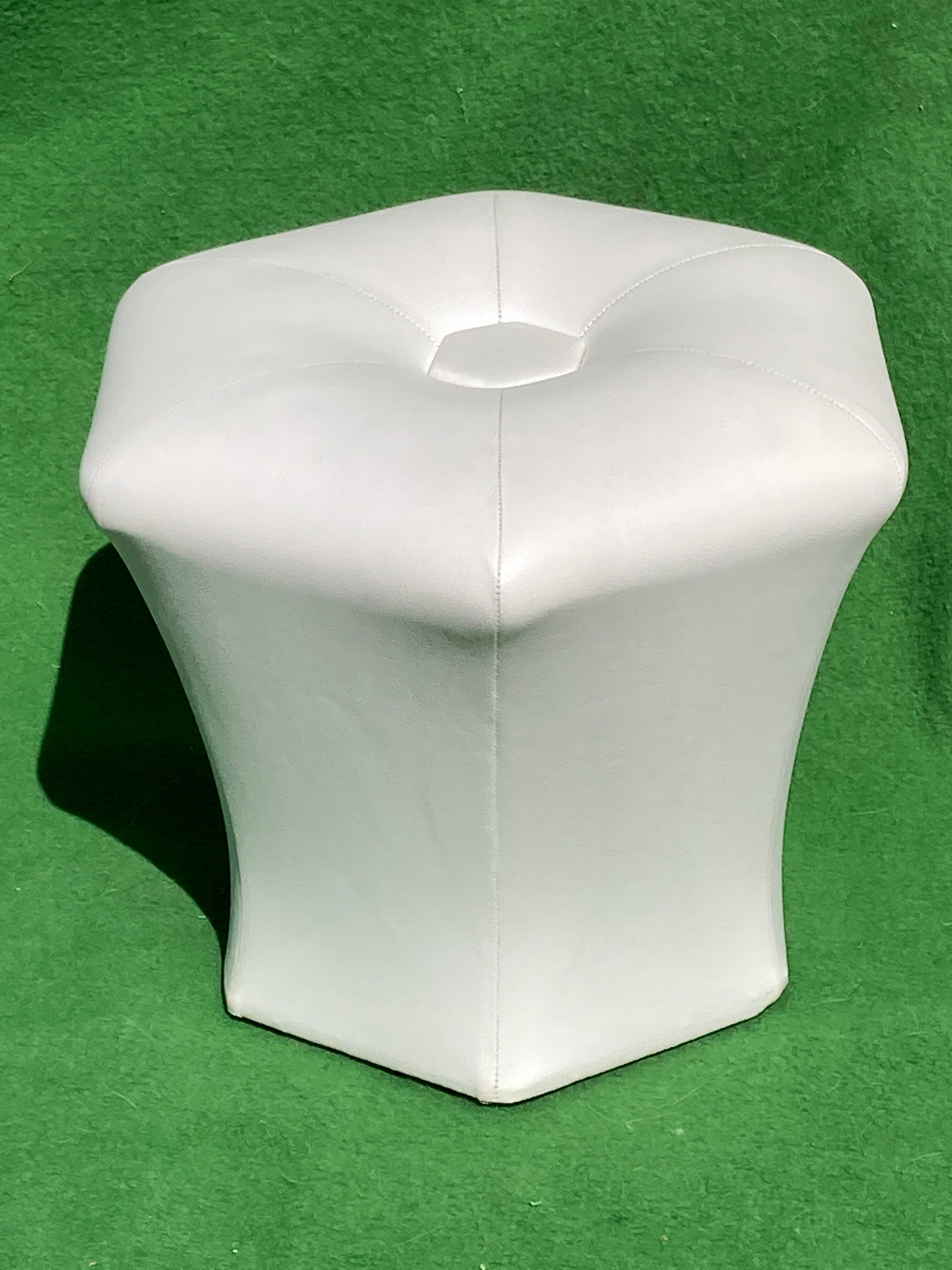 Dutch mushroom hocker pouffe or stool