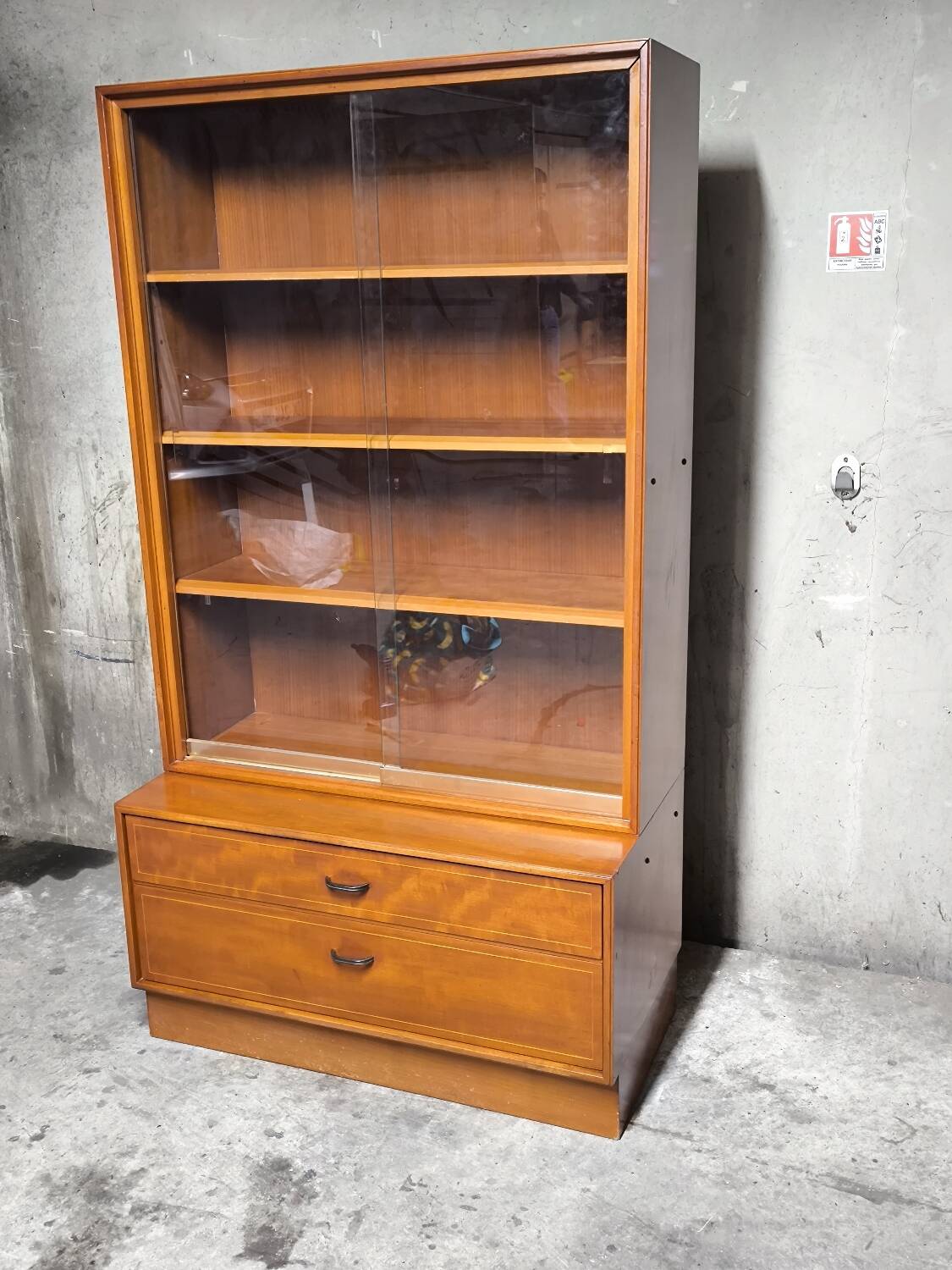 Vintage 1970s Scandinavian bookshelf