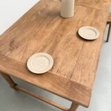 Table de ferme en hêtre XL