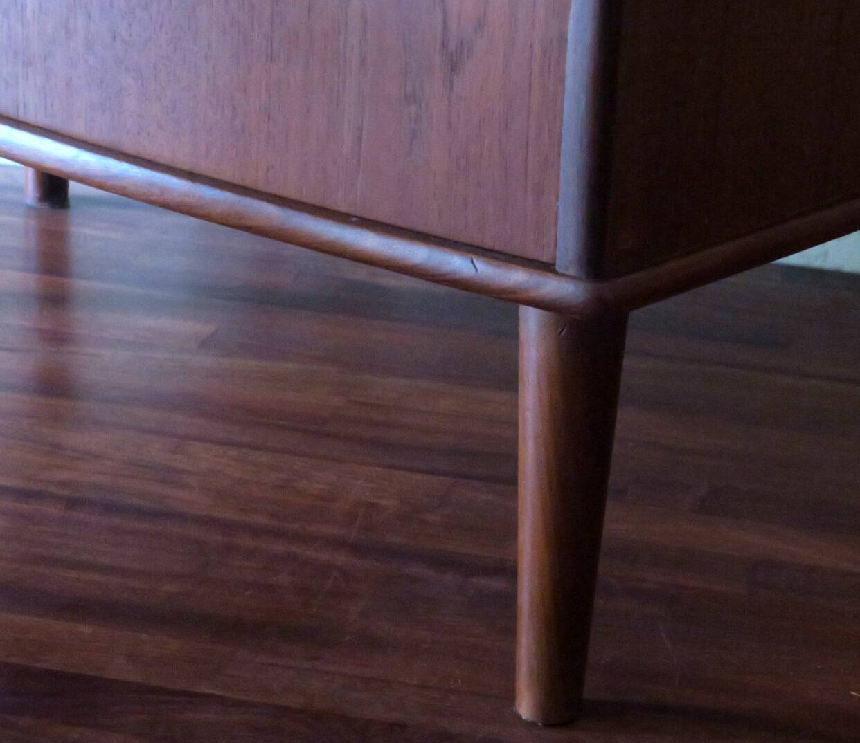 Danish teak chest of drawers signed by Holger Georg Jensen, 1960s