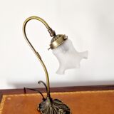 Art Deco style lamp glass paste