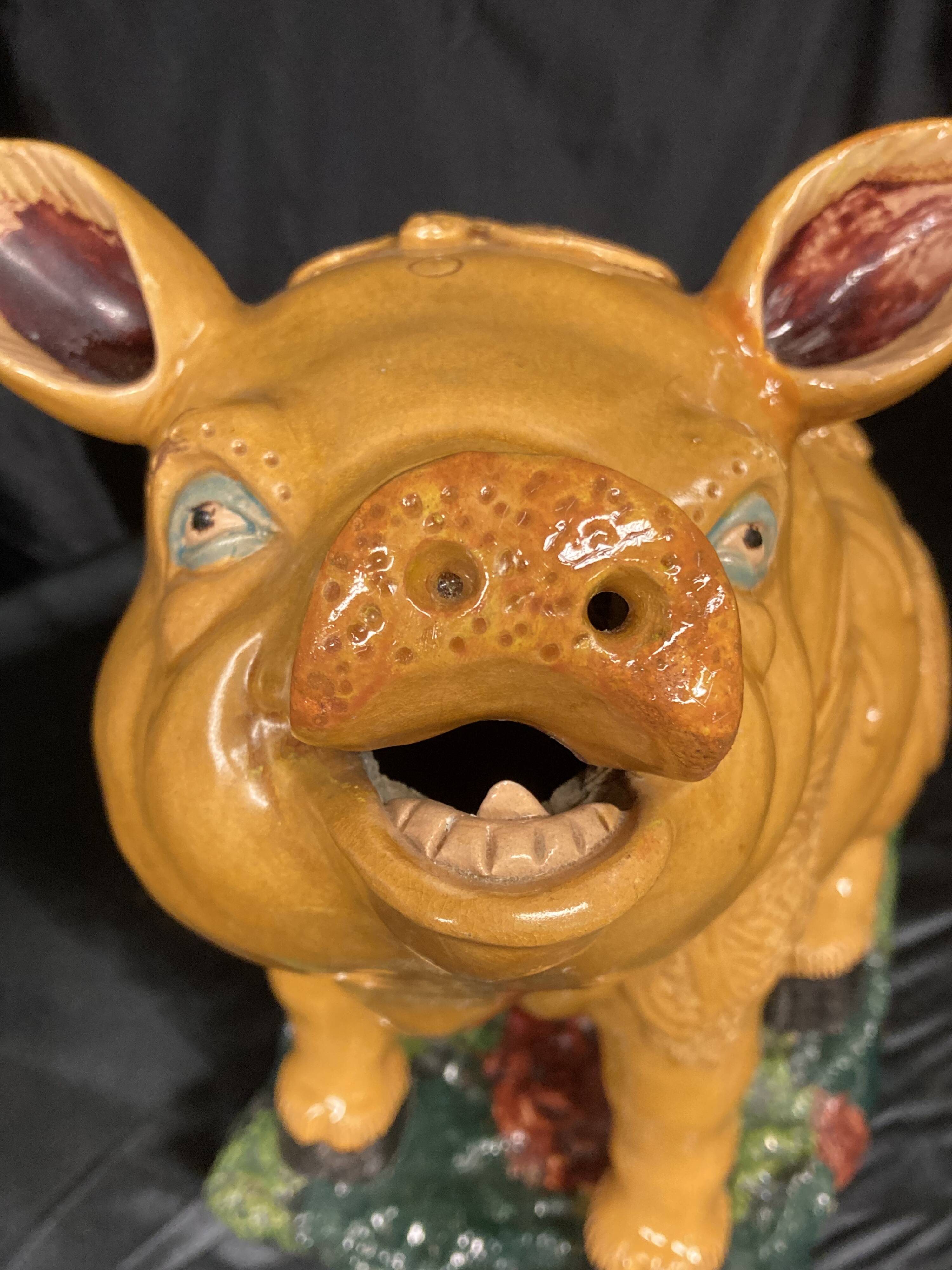 Ceramic pig