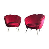 Paire de Fauteuil Federico Munari