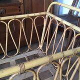 Rattan bed for baby
