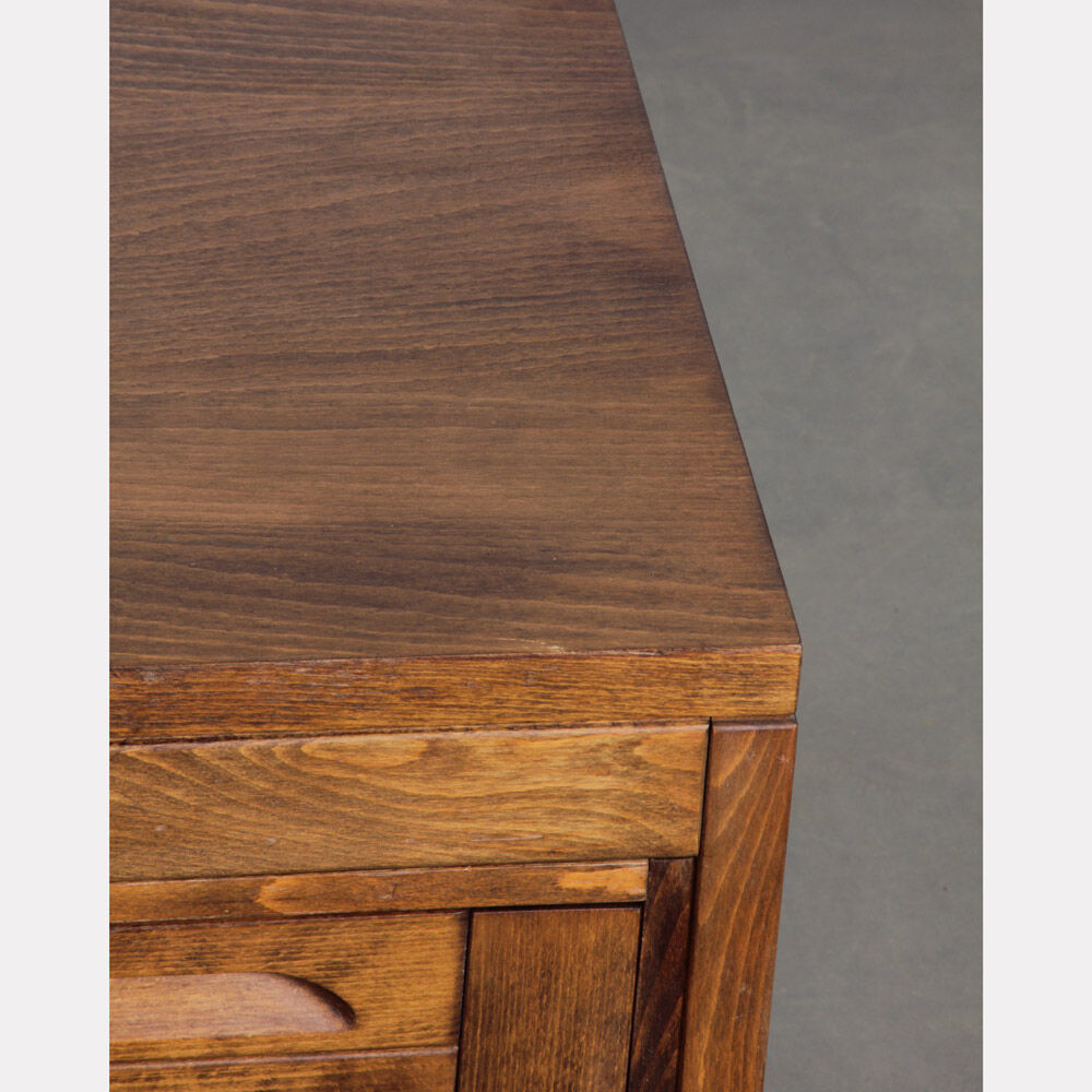 Vintage wooden desk from the 1970s