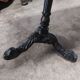 Cast iron bistro table 1m