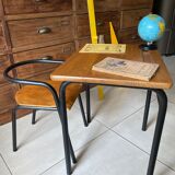 J. Hitier school desk and chair set